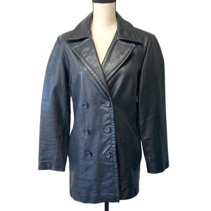 Guess genuine leather jacket